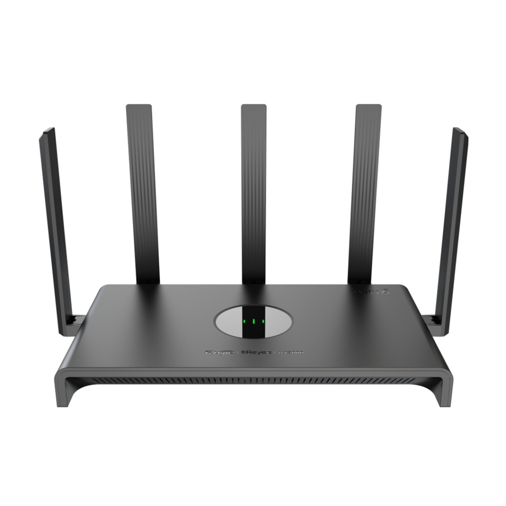 Ruijie AX3000 Dual-band Wi-Fi 6 Gaming Router.2402Mbps 5 GHz and 574Mbps 2.4 GHz.