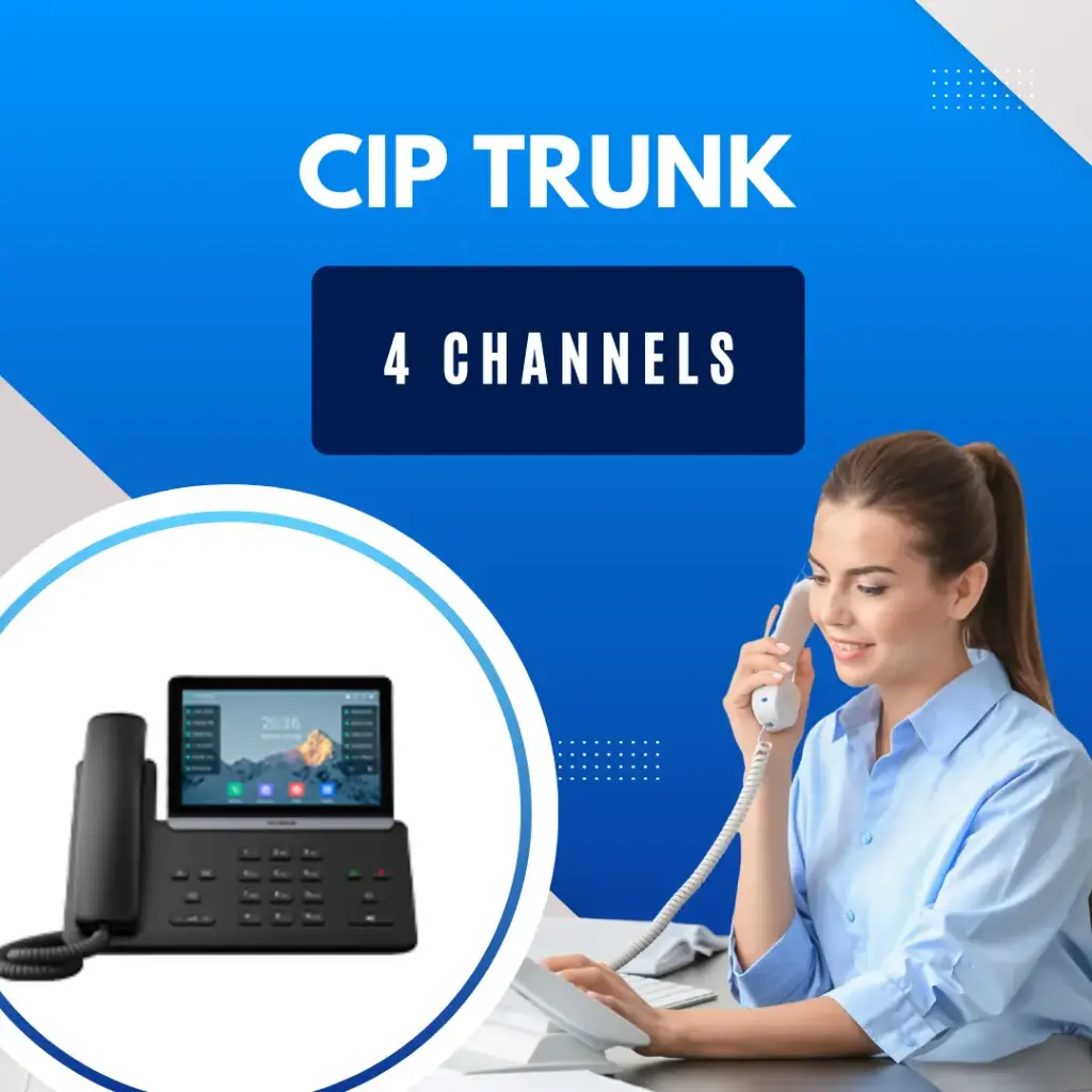SIP Trunk 4 Channels